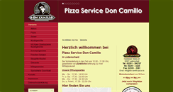 Desktop Screenshot of don-camillo-pizza.de